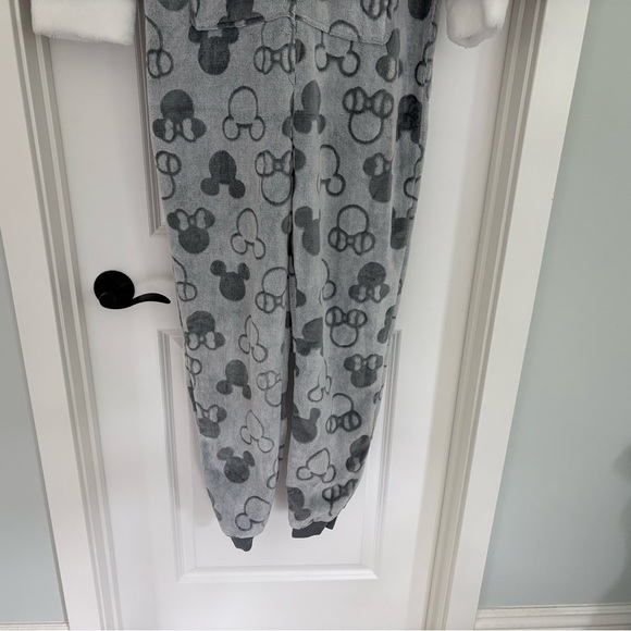 NWT Disney Midweight Women's Hooded Mickie & Minnie Onesie Lounge/Pajama M - Picture 5 of 8
